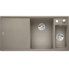 Spüle Blanco AXIA III 6 S 1000 x 510 mm tartufo ohne Multifunktionsschale 523480 1 Spülbecken Becken rechts Mit Restebecken Mit Tropffläche