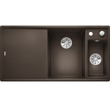 Spüle Blanco AXIA III 6 S 1000 x 510 mm cafe ohne Multifunktionsschale 523482 1 Spülbecken Becken rechts Mit Restebecken Mit Tropffläche