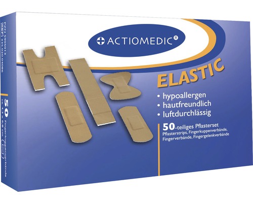Kit de pansements Actiomedic® Elastic, 50 pièces