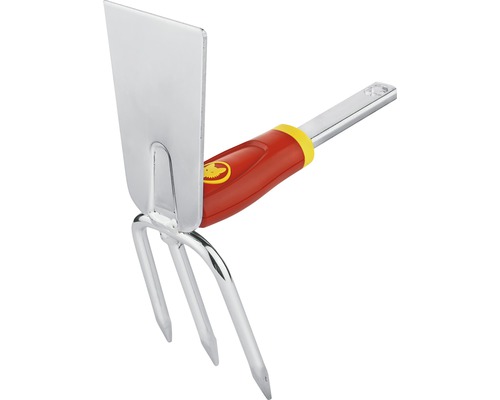 Outil de jardin avec houe et cultivateur