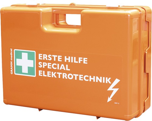 Verbandkoffer Special Elektrotechnik DIN 13 157 inkl. Spezialfüllung