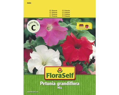 Pétunia 'Mix' FloraSelf semences non-hybrides graines de fleurs