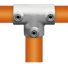 Pièce en T longue Buildify raccord de tube d'échafaudage en acier Ø 33 mm-thumb-0