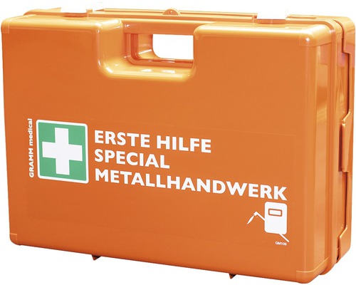 Verbandkoffer Special Metallhandwerk DIN 13 157 inkl. Spezialfüllung