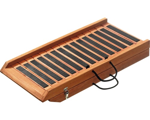 Hundetreppe aus Holz mit Griff