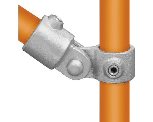 Pièce d'articulation raccord de tube d'échafaudage Buildify en acier Ø 33 mm