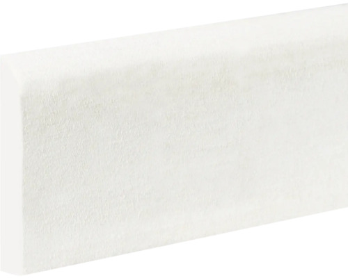 SKANDOR Biegesockelleiste SK002 weiß Flex-Pro 2400 x 69 x 10 mm Sockelleiste