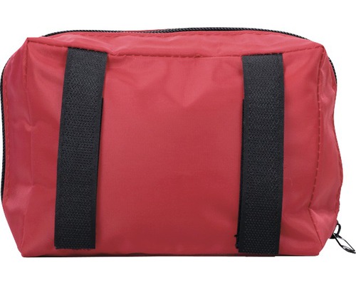 Sac à outils rouge avec poignées