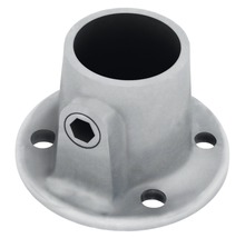Embase ronde pour tube d'échafaudage Buildify en acier Ø 33 mm-thumb-2