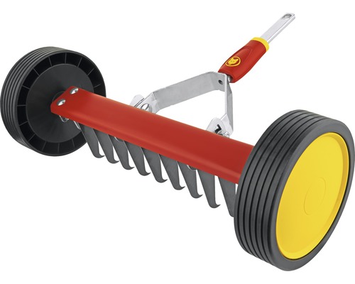 Wolf Garten aérateur de gazon avec roues