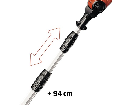 Verlängerungsstiel für Gartengeräte mit einer zusätzlichen Länge von 94 Zentimetern