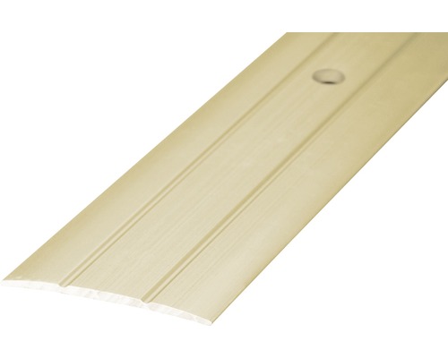 Prinz Übergangsprofil Alu sahara gelocht 38 x 2700 mm Aluminium Übergangsprofil mit Schraubloch