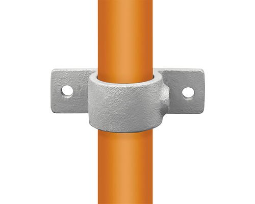 Bague de fixation avec bride pour tube d'échafaudage Buildify en acier Ø 33 mm