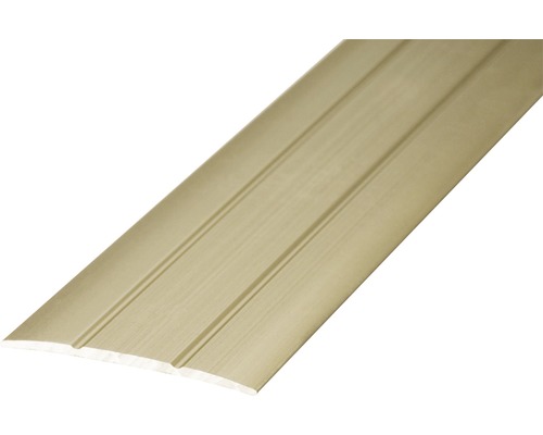 Barre de seuil aluminium acier inoxydable mat autocollant 38 x 1000 mm