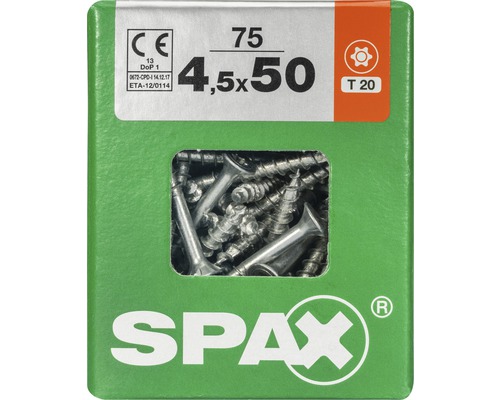 Boîte de vis Spax 4,5x50