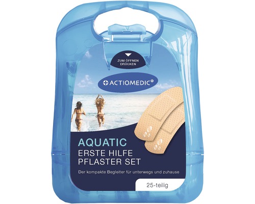 Actionmedic Aquatic Set de pansements de premiers secours, 25 pièces