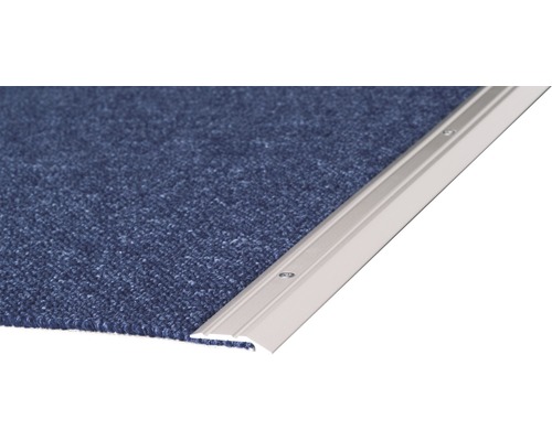 Arrêt de bord aluminium acier inoxydable mat perforé 30 x 1000 mm