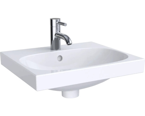 GEBERIT Handwaschbecken Acanto 45 cm weiß KeraTect® Spezialglasur 500636018