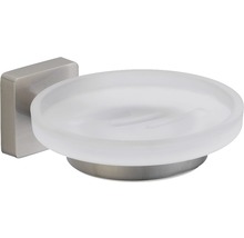 Seifenschale mit Halter Lenz Sky Nickel-matt