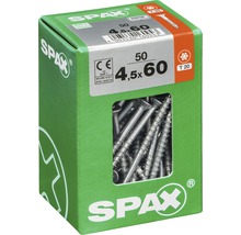 Vis Spax 4,5 x 60 millimètres dans une boîte en carton