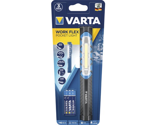 Varta Work Flex Taschenlampe mit Batterie