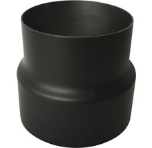Réducteur de conduit de poêle Ø 180-150 mm 2 mm senotherm vernis noir-thumb-0