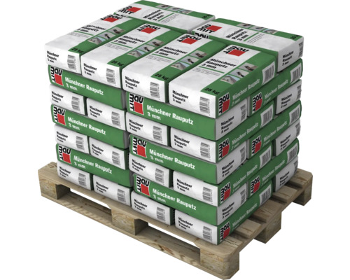 Palette de sacs d''enduit grésé de Munich 3 mm