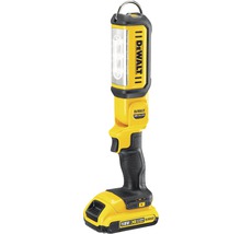 Lampe de travail sans fil DeWalt avec dispositif de suspension