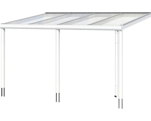 Abri de voiture indépendant avec toit transparent