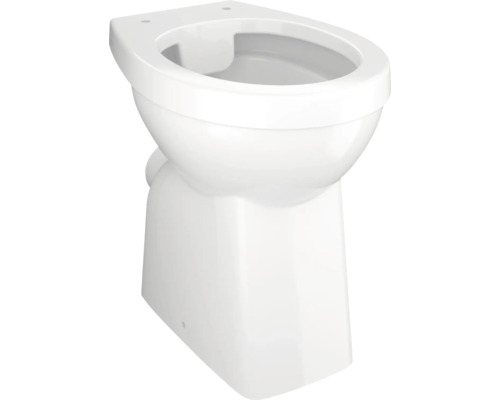 form & style Stand-WC AMARI Hybri offener Spülrand Erhöht weiß ohne WC-Sitz