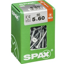 Vis Spax, conditionnement de 5 x 60 millimètres