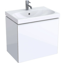 GEBERIT Waschtischunterschrank Acanto 59,5 cm weiß hochglänzend ohne Waschtisch 500614012