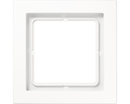 Plaque d'interrupteur simple Jung LSD 981 WW blanc alpin LS-990