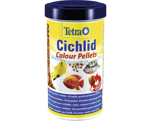 Tetra Nourriture pour poissons Cichlidés Colour 500 ml