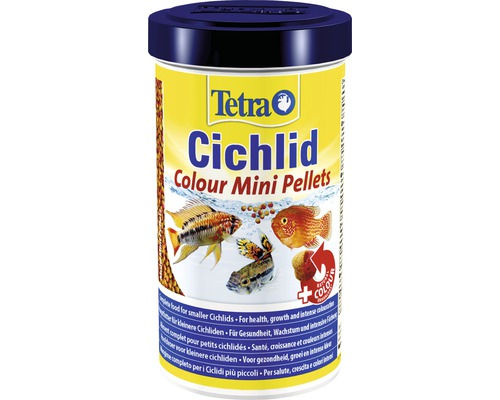 Tetra Cichlid Colour Mini Pellets für kleine Cichliden