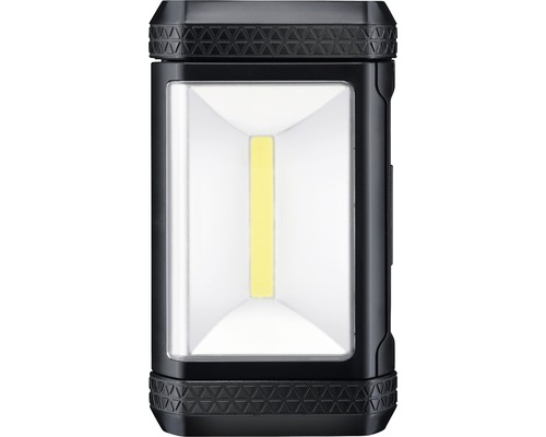 Schwarze LED-Handleuchte