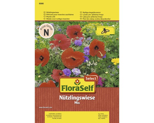 Graines de prairie fleurie FloraSelf Select prairie pour insectes semences non-hybrides