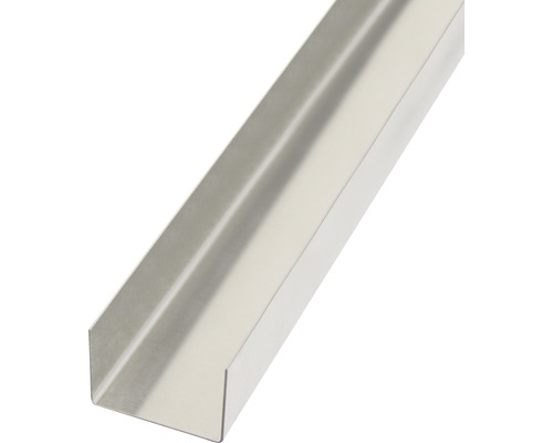 Tôle lisse forme en U Alu nature 20x58x20 mm, 2 m Profilé en U métallique