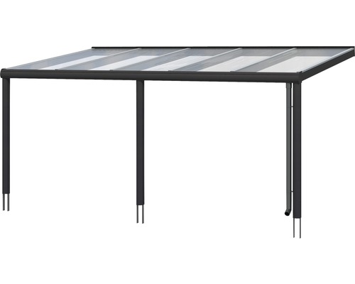 Toit de terrasse autoportant avec système de drainage