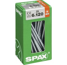 Vis universelles Spax, 6x120 mm, 25 pièces, en carton