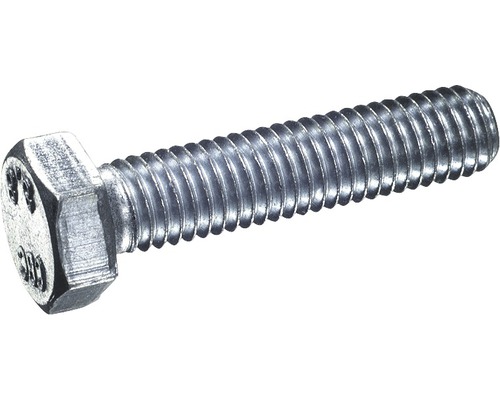 Sechskantschrauben DIN 933 M6x20 mm, Aluminium Sechskantschraube mit Gewinde