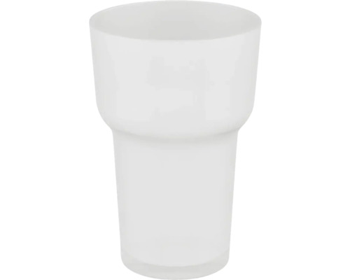 Gobelet en vrac Lenz Flame blanc mat concave Gobelet en vrac Lenz Flame blanc mat concave