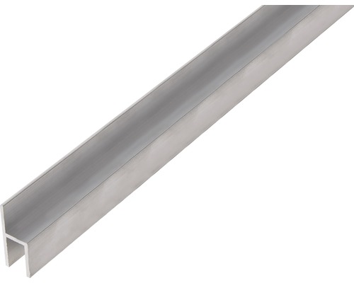 Stuhlprofil Alu natur 26x11x1,5x8 mm, 1 m Aluminium U-Profil