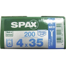 Boîte de vis Spax 4,0 x 35 mm, 200 pièces