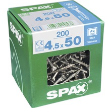 Packung Spax Schrauben 4,5 x 50 mm mit 200 Stück