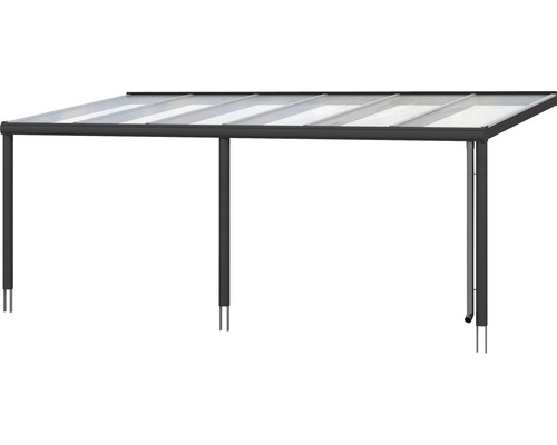 Abri de voiture avec toit translucide