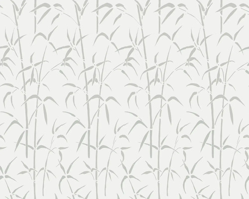d-c-fix® Glasdekorfolie selbstklebend Bamboo weiß 67,5x200 cm Tapete mit Bambusmuster