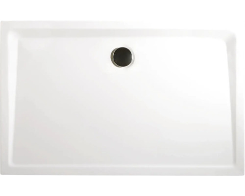 Receveur de douche LAGOON blanc lisse - 140 x 90 cm 