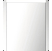 LED Spiegelschrank Jokey Tromsö alufarben 63x68,5 cm
