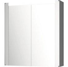LED Spiegelschrank Jokey Tromsö alufarben 63x68,5 cm